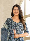 Dhruvi 101 Daily Wear Printed Rayon Kurti With Pant Dupatta Catalog
